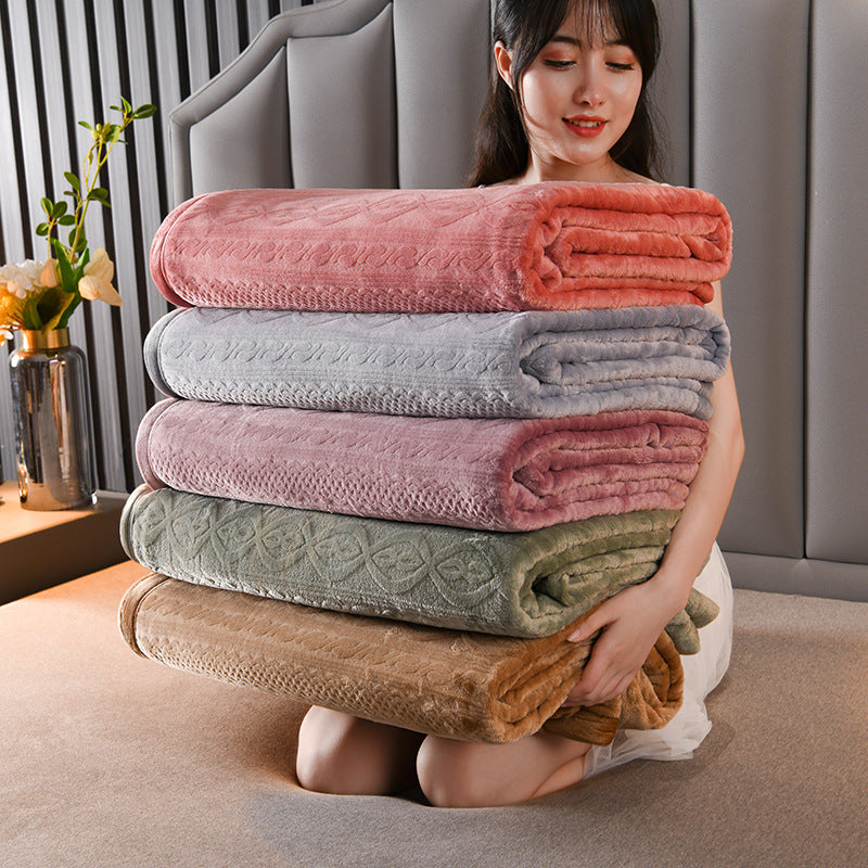 Embossed Flannel Fleece Blanket, photo 6