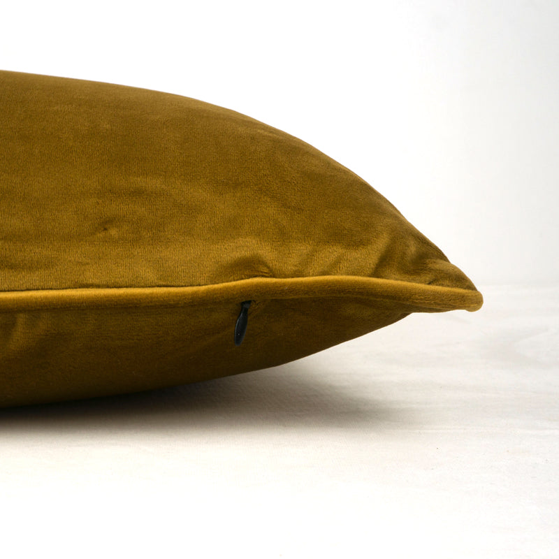 Bronze Velvet Throw Pillow Cover, photo 5