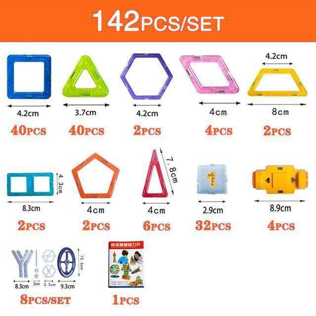 Magnetic Building Blocks Set, photo 10