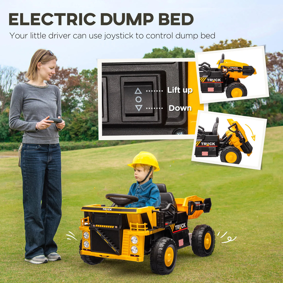A dump bed that really tips