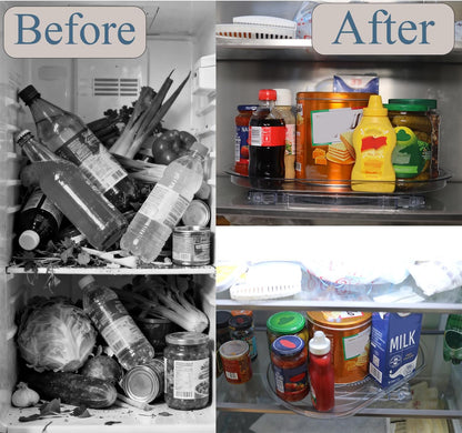 Rectangular Lazy Susan Fridge Organizer, photo 6
