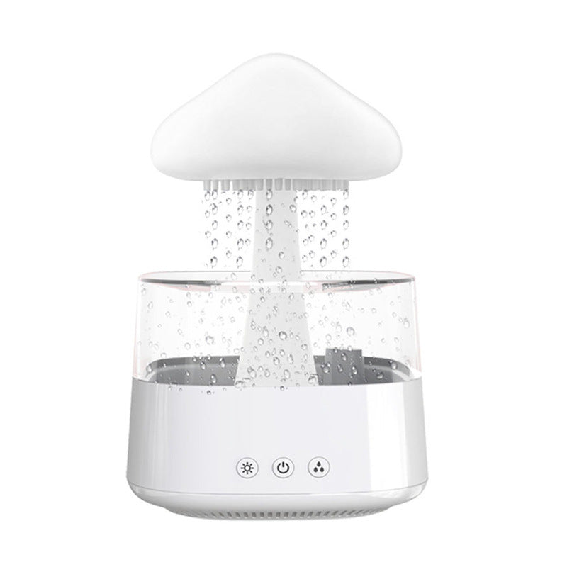 Rain Cloud Humidifier and Essential Oil Diffuser with Mushroom Night Light, photo 12