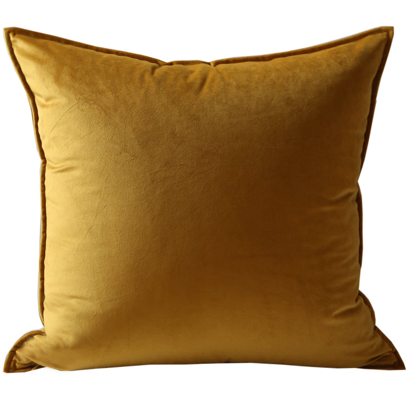 Bronze Velvet Throw Pillow Cover, photo 7