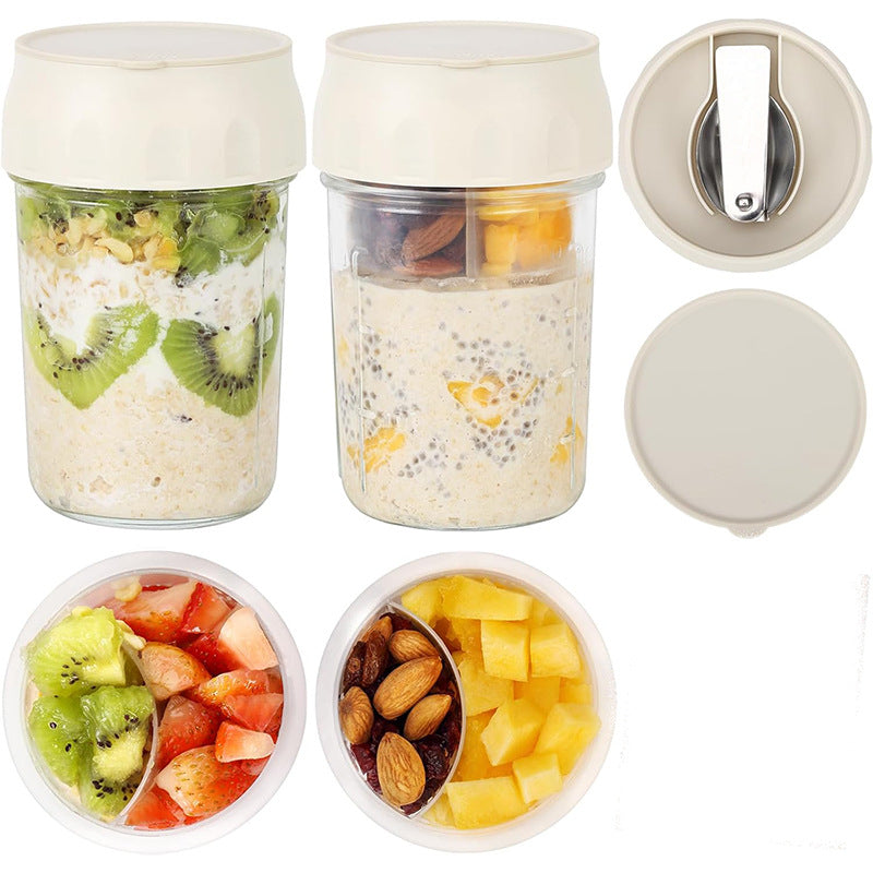 Overnight Oats Jar with Spoon, photo 4