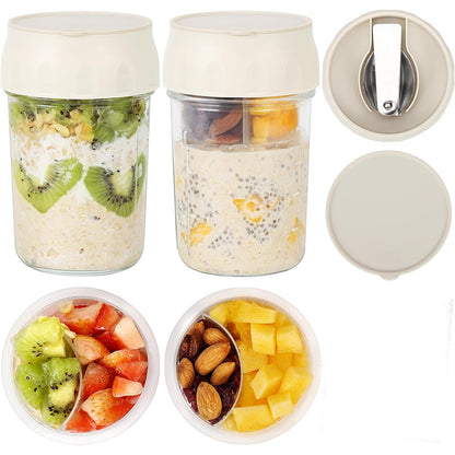 Overnight Oats Jar with Spoon, photo 4