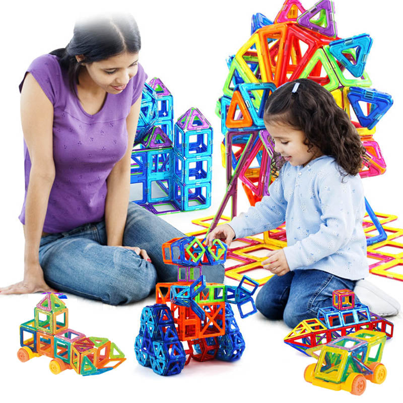 Magnetic Building Blocks Set, photo 4