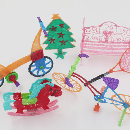 How to load filament and start drawing with the 3D pen